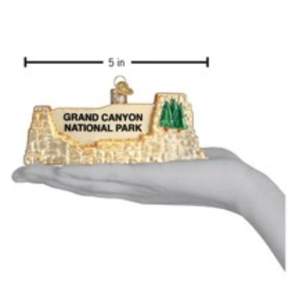 Grand Canyon Christmas Ornament with Keepsake Box | Old World Christmas | NWT - Picture 4 of 7
